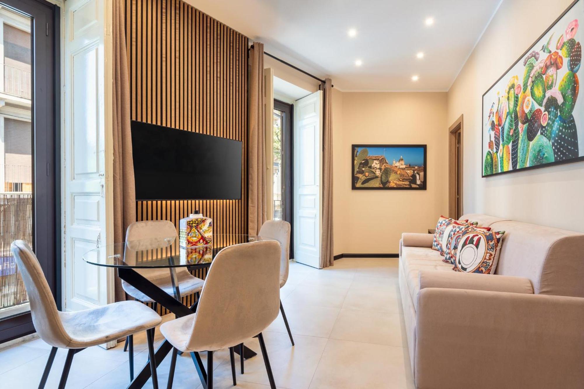 Terra Dell'Etna Apartment Катания Стая снимка